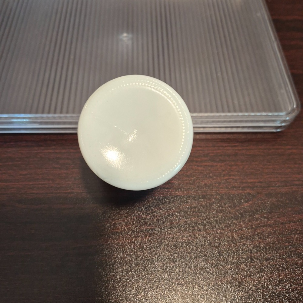 HAZEL ATLAS WHITE OPALESCENT MILK GLASS 3-1/2" JUICE GLASS TUMBLER SET OF 3 PCS - Picture 2 of 5